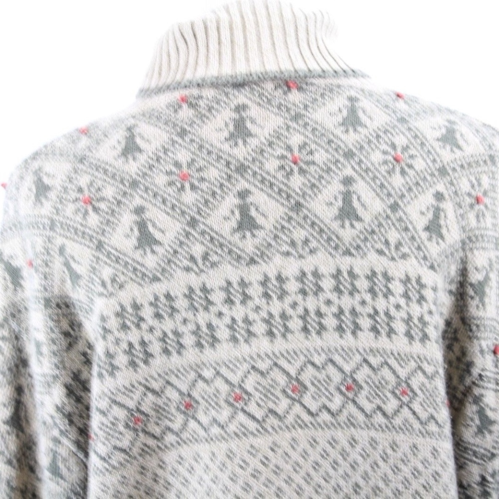 Vintage Woolrich Wool Blend Turtleneck Sweater L - Picture 2 of 7